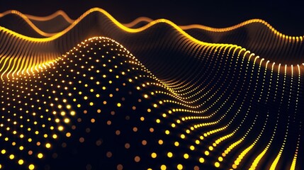 Futuristic perforated technology abstract background