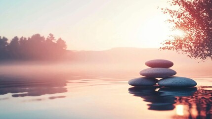 Experience mental well-being through guided meditation in nature.