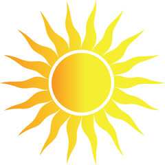 abstract sun vector illustration