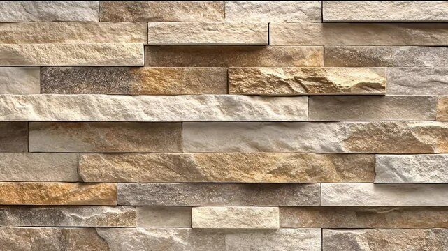 natural rustic stone wall cladding, beige brown elevation tile random design, exterior tiles, stone brick wall texture background backdrop 