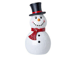 Snowman,_isolated_on_a_white_background_as_a_PNG,_ideal_for_holiday_designs.