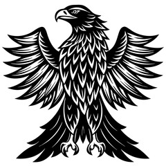 eagle with wings