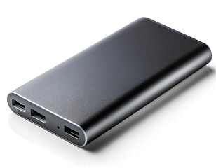 power bank isolated on white background