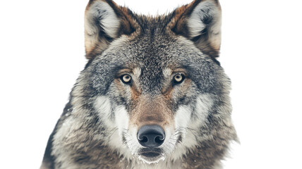 Obraz premium wolf isolated on white background