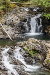 Fototapeta premium Lower Falls Wallace Falls State Park Gold Bar, Washington