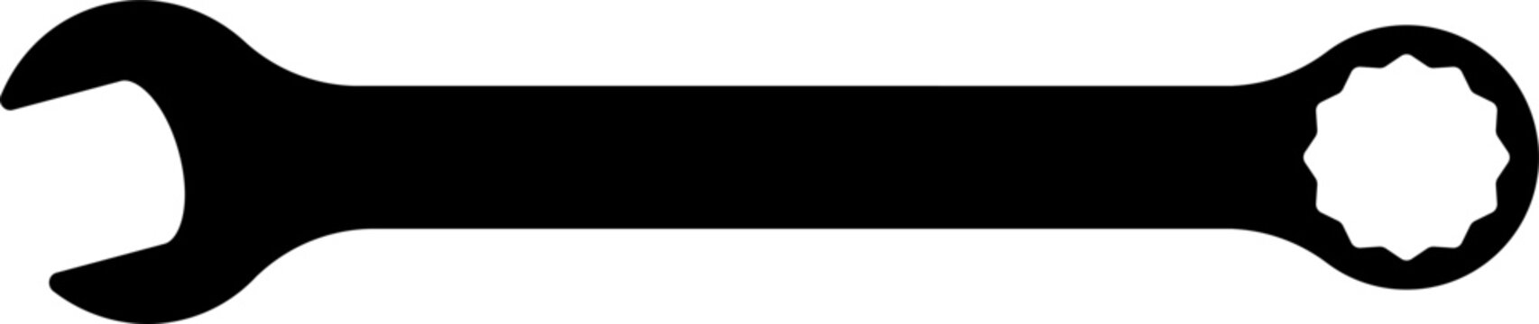 wrench vector. workshop, mechanic, automotive, icon, symbol