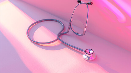 Fototapeta premium Healthcare Essentials Stethoscope