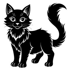 illustration of a cat