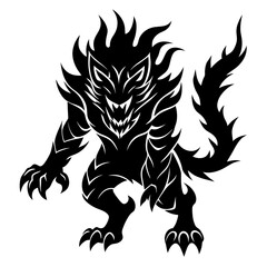 tribal lion tattoo