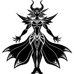 black and white tattoo