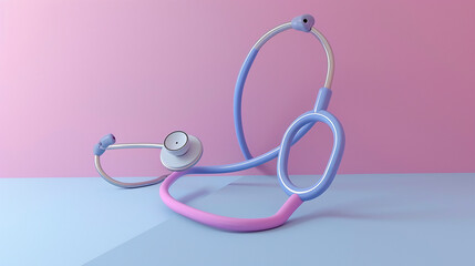 Fototapeta premium Healthcare Essentials Stethoscope