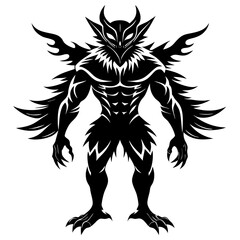 heraldic lion with wings