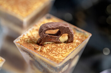 postre cafe y chocolate