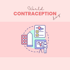 Illustration World Contraception Day