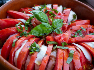 salade tomate mozzarella