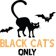 black cats only