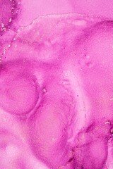 Fototapeta premium Original artwork photo of marble ink abstract art. High resolution photograph from exemplary original painting. Abstract painting was painted on HQ paper texture to create smooth marbling pattern.