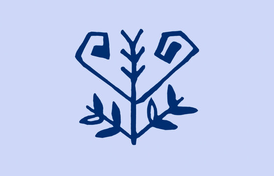 Part of an authentic nordic karelo-finnish ornament Kalevala karelia finland northern lands north-west russia nordic