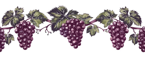 Wine. Grapes. Logo, label. vector simple illustration