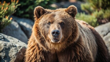 Fototapeta premium grizzly bear 