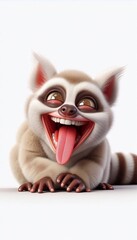 3D lachender Loris