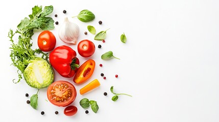 A high-quality food photo, with the subject isolated on a clean white background