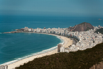 Fototapeta premium View of Rio de Janeiro from sugarloaf mountain aerial