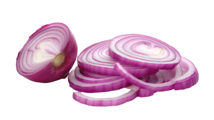 red onion cut in half