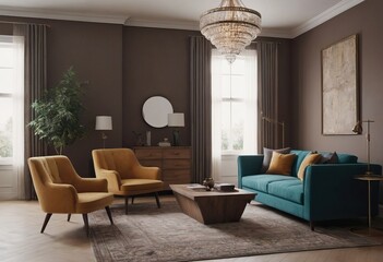 A spacious living room with two comfy couches and a coffee table