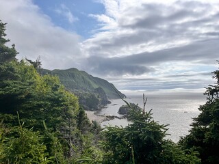 Mountain peaks in newfoundland