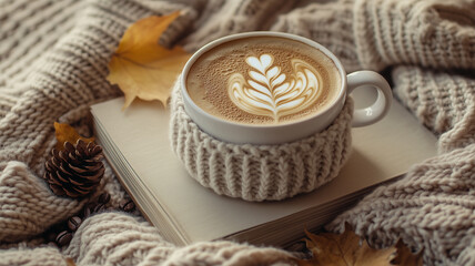 ブルーコージーと秋のスティルライフ