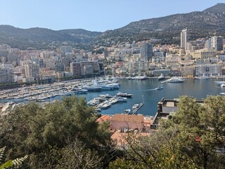 Naklejka premium Monaco view 