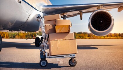 airplane on the airport