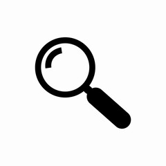 search lens icon sign vector