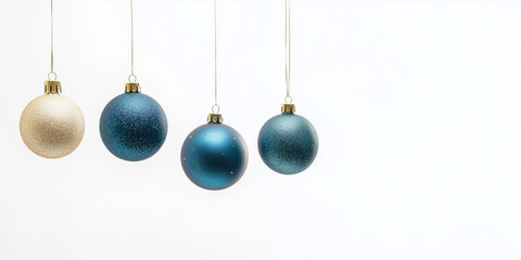 blue christmas decorations