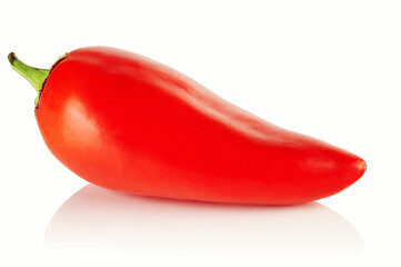 Fresh and delicious red pepper