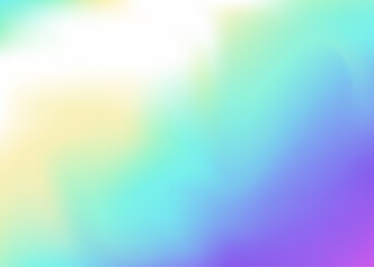 Abstract Texture. Purple Metal Gradient. Trendy Paper. Soft Shapes. Shiny Futuristic Template. Iridescent Gradient. Metalic Fluid. Hologram Background. Blue Abstract Texture