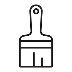 Paint Brush line icon