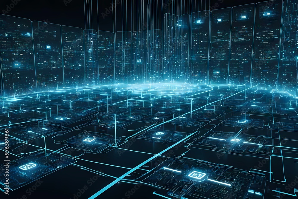 Poster three-dimensional cyberspace: future ai, information networks, and privacy protected by advanced bin