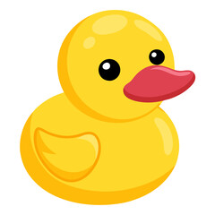 Cute yellow rubber duck toy 
