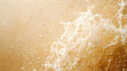 Layers of grime and mold being blasted away from an old wall, revealing its true colors underneath, vibrant contrast, splashing water in motion, ultra-detailed, DSLR capture