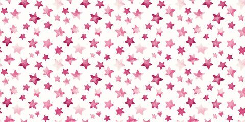 blush pink and burgundy color stars seamless pattern, clean surface texture, white background