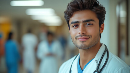 Fototapeta premium Indian medical professionals