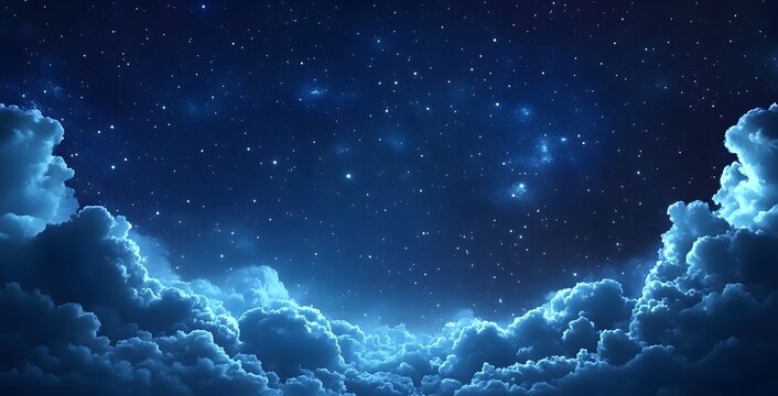 starry night sky