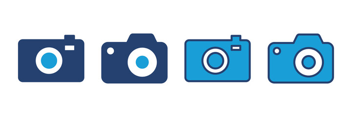 Camera icon vector. photo camera icon. camera photography icon.
