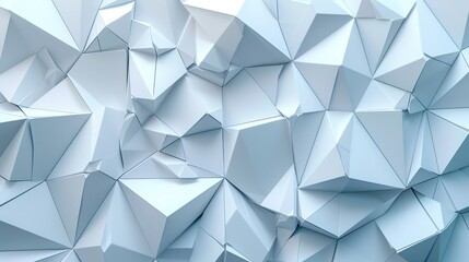 Obraz premium Unique Triangle Pattern on Crisp White Background for Creative Digital Designs