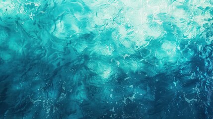 Obraz premium Abstract Aqua Blue Water Surface