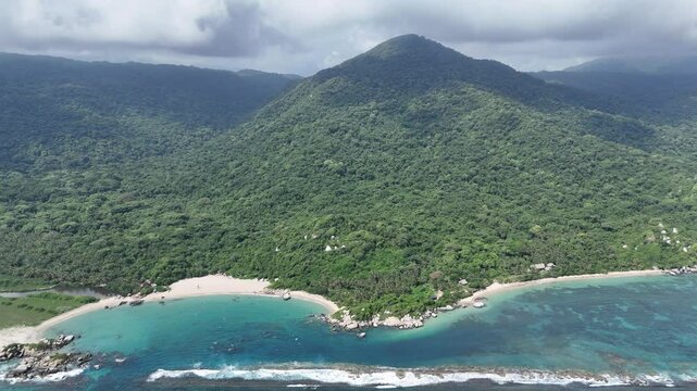 Playa La Piscina, Parque Nacional Tayrona. Colombia