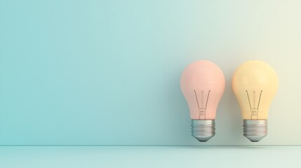 Embracing Personal Growth: Side View of Comfort Zone Mindset Journey in Pastel Technology Tones