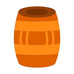 barrel icon flat style